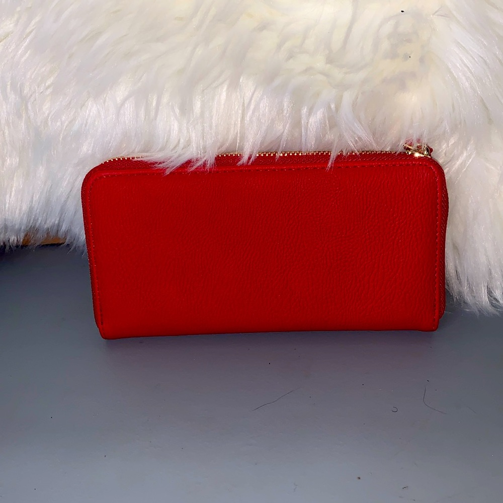 Red Fashion, wallet, great condition new very clean never used